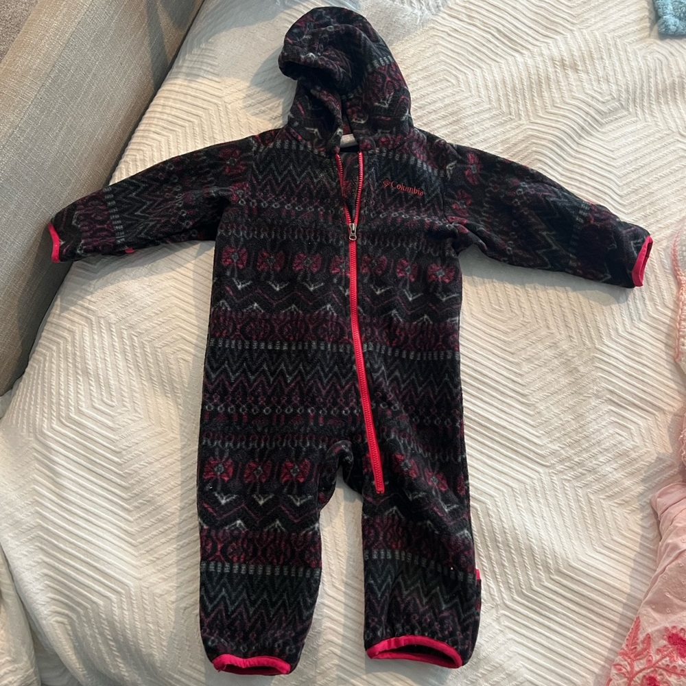 Columbia baby full piece polar fleece fall/ winter